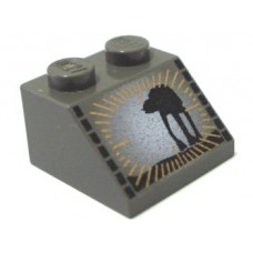 Part 3039px11 Dark Gray Slope 45 2 x 2 with SW AT-AT Pattern (Printed) 